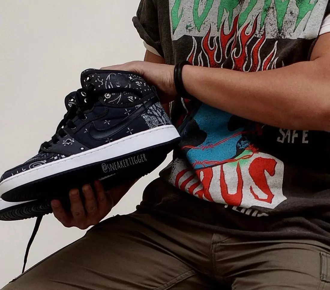 Air Jordan 1 KO Paisley izlaišanas datums cena