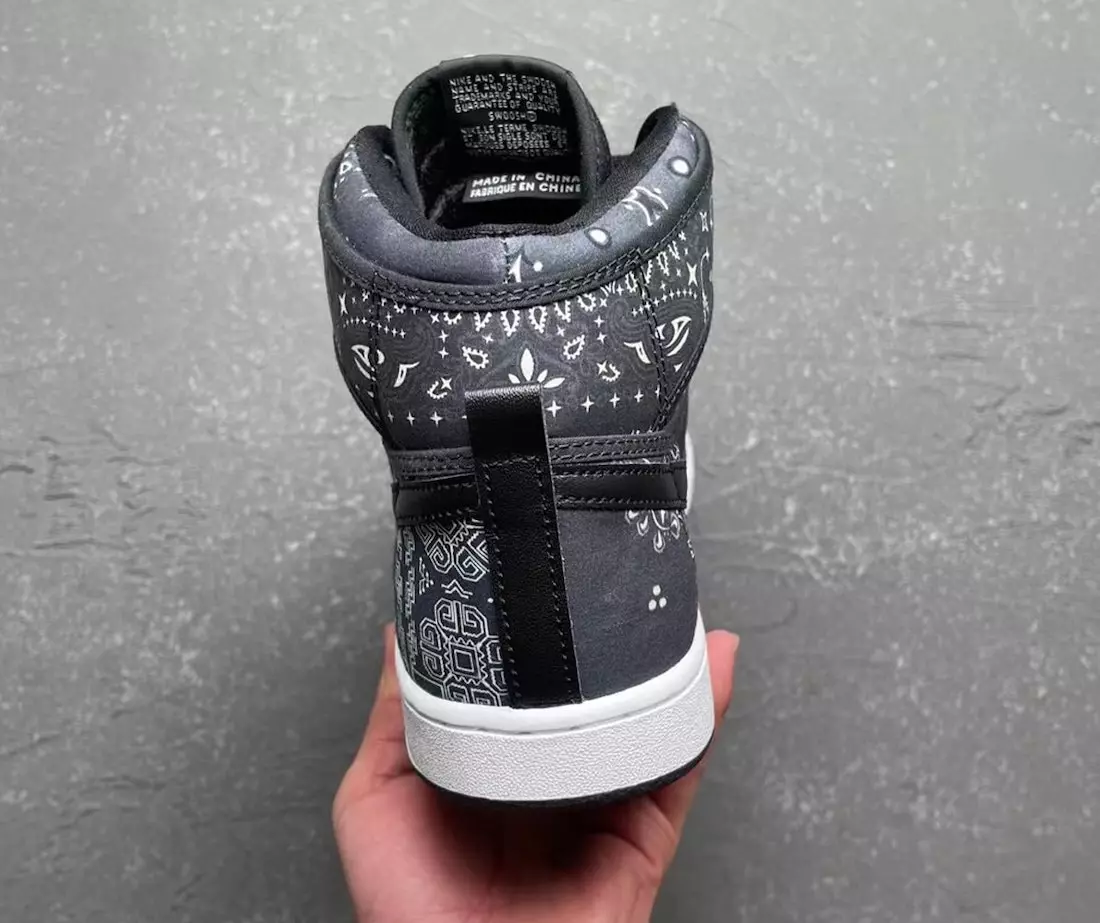 Air Jordan 1 KO Paisley izlaišanas datums, cenas