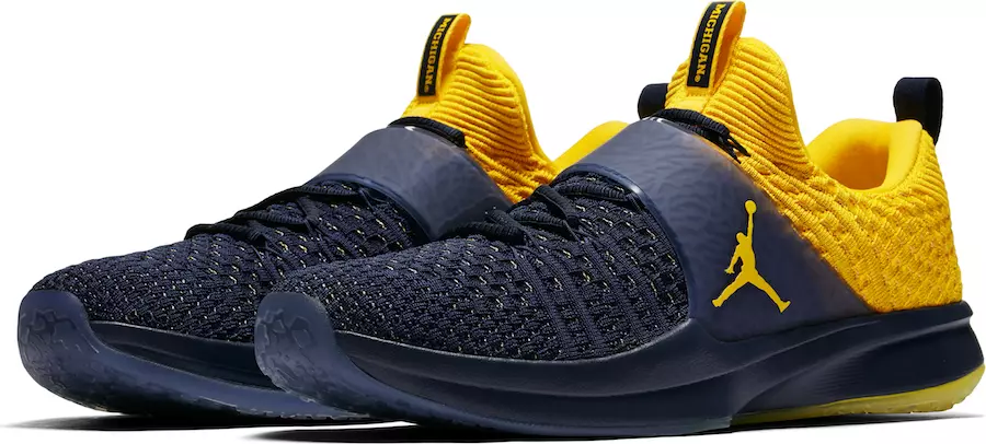 Michigan Jordan Trener 2 Flyknit