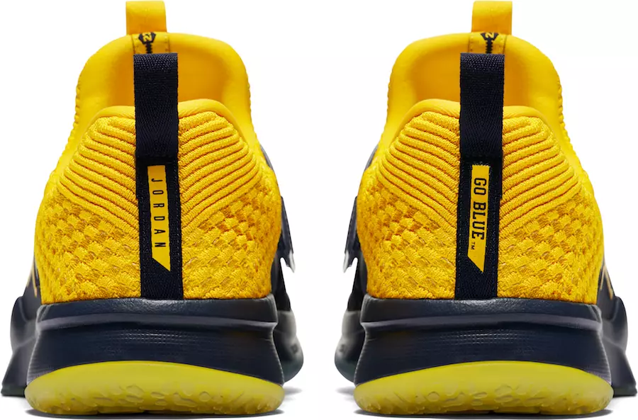 Michigan Jordan Trainer 2 Flyknit