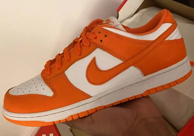 Ngày phát hành Nike Dunk Low Syracuse Orange White