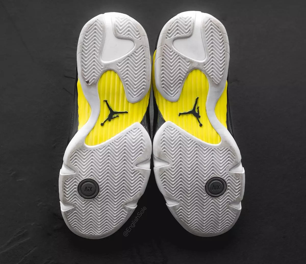 Образец Air Jordan 14 Alternate Thunder