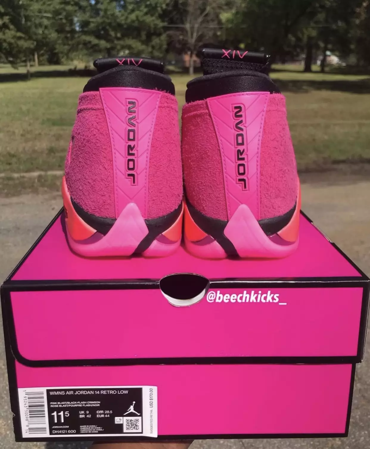 Air Jordan 14 Low Shocking Pink Blast DH4121-600 Дата на издаване