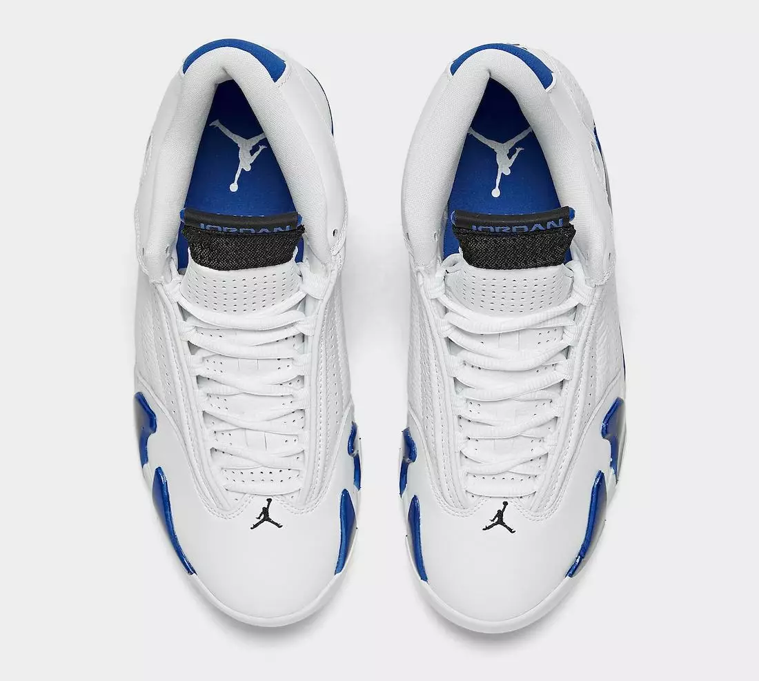 Air Jordan 14 Hyper Royal 487471-104 מעלדונג טאָג פּרייסינג