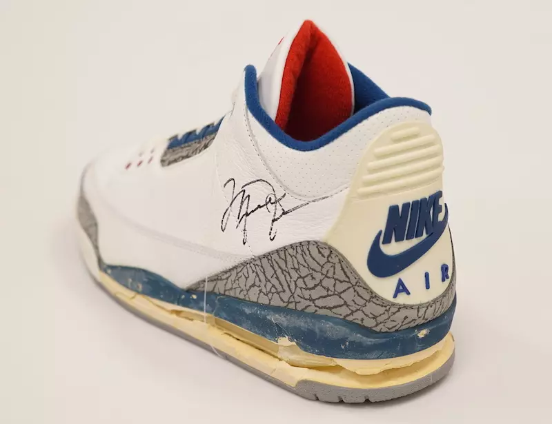 1988 Eredeti Air Jordan 3 True Blue Nike Air