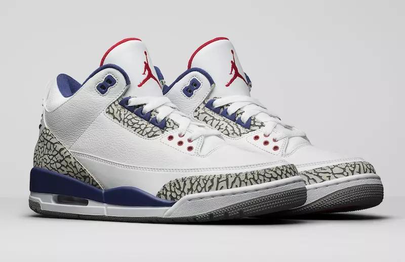 1988. gada oriģinālais Air Jordan 3 True Blue Nike Air