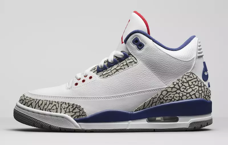 1988 Арыгінальны Air Jordan 3 True Blue Nike Air