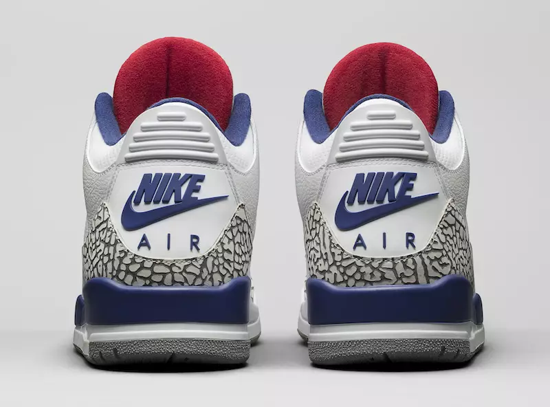 1988 Арыгінальны Air Jordan 3 True Blue Nike Air