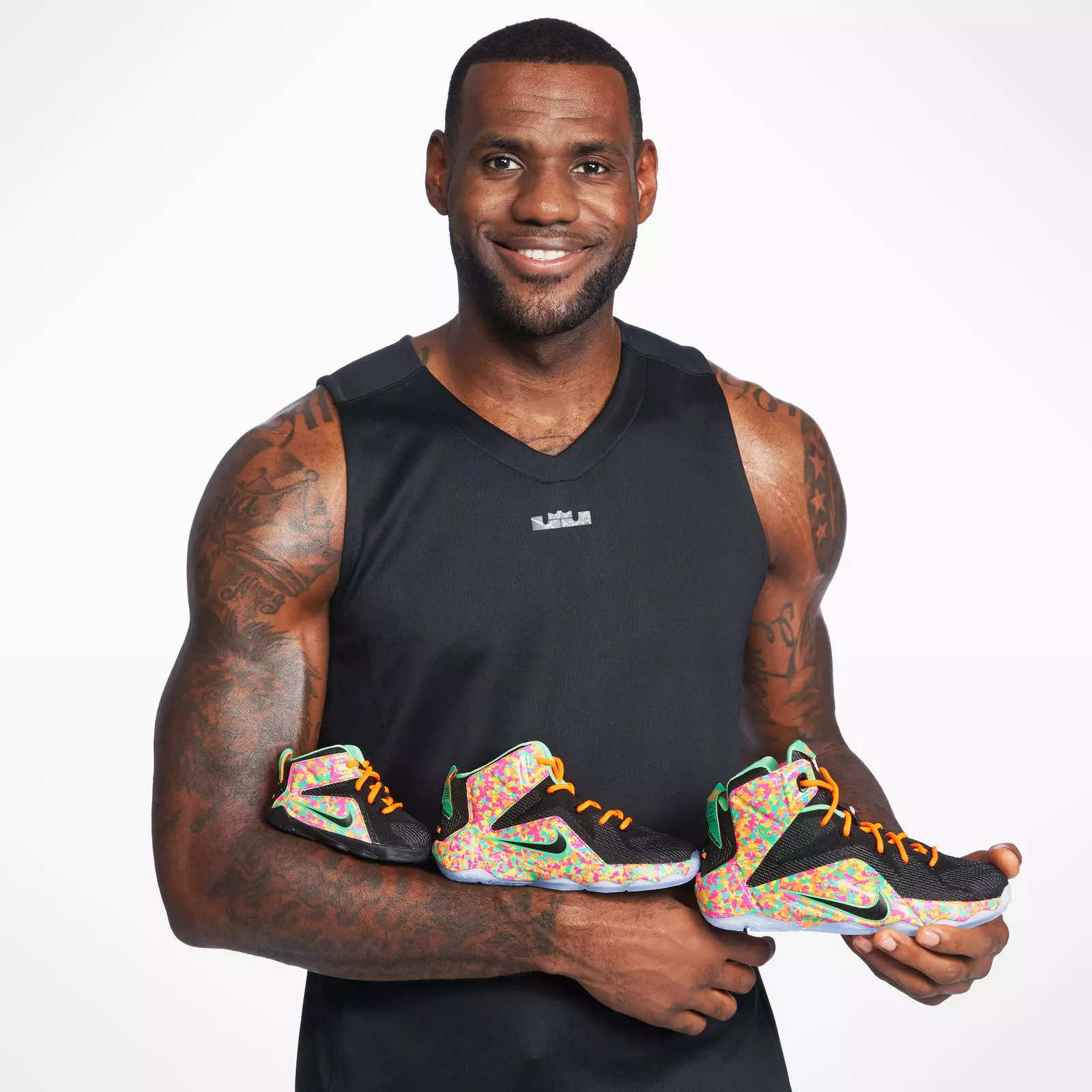 Seixos frutados de cereais Nike LeBron 12