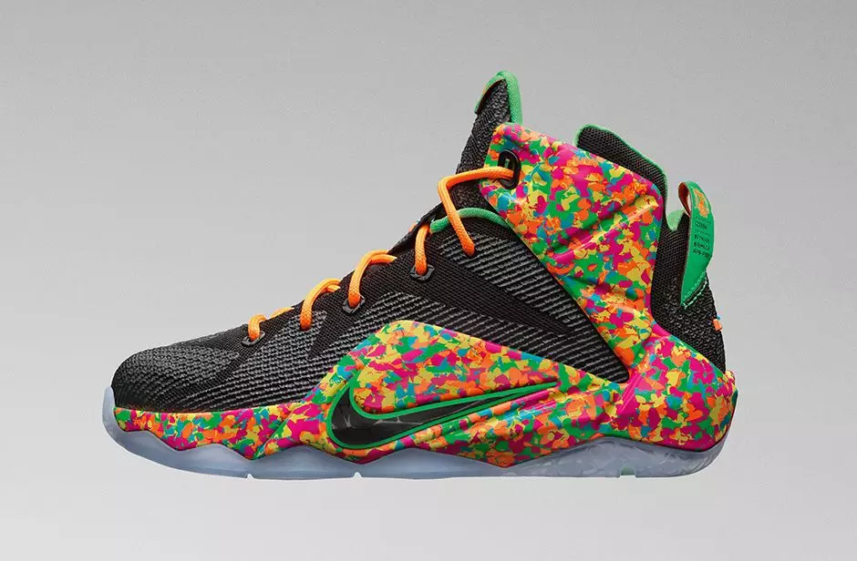 Nike LeBron 12 teravilja ja puuvilja kivikest