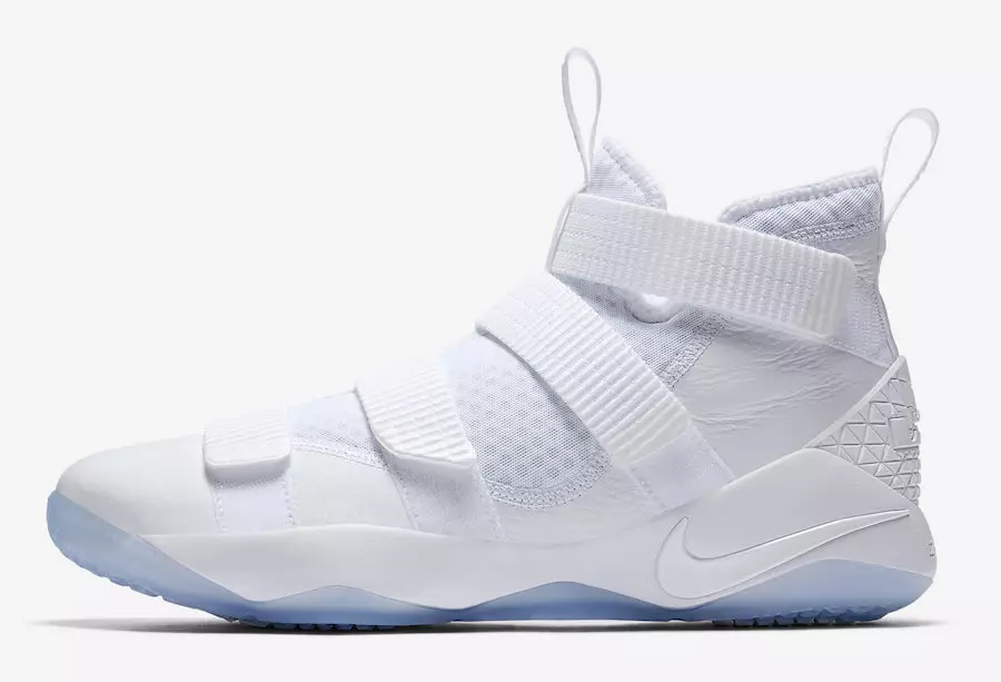 Nike LeBron Żołnierz 11 Biały Lód 897644-103