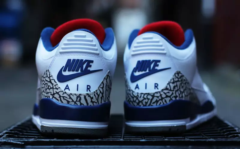 True Blue Air Jordan 3 Originele Nike Air