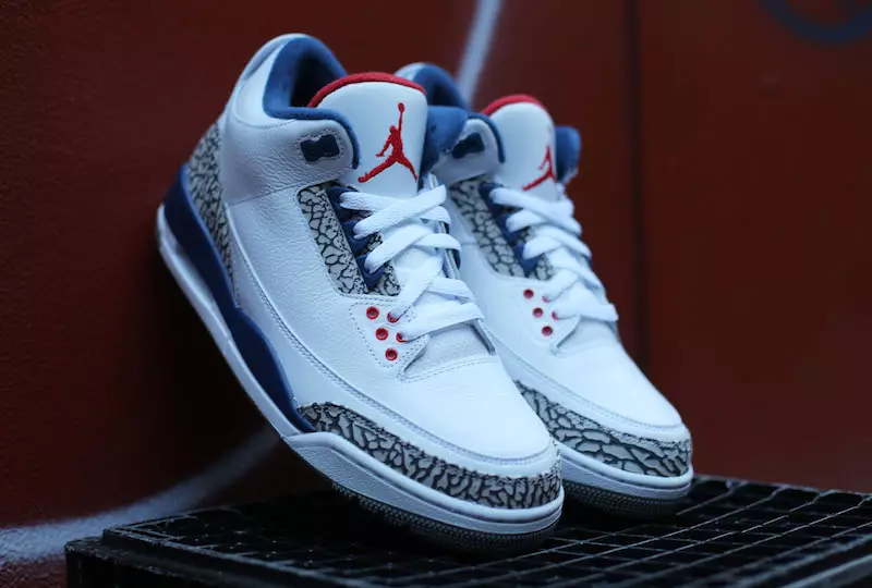 True Blue Air Jordan 3 Օրիգինալ Nike Air