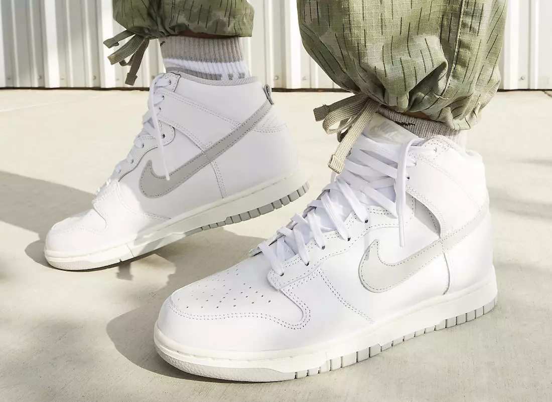 Nike Dunk High "Neutral Grey" در سال 2022 منتشر می شود