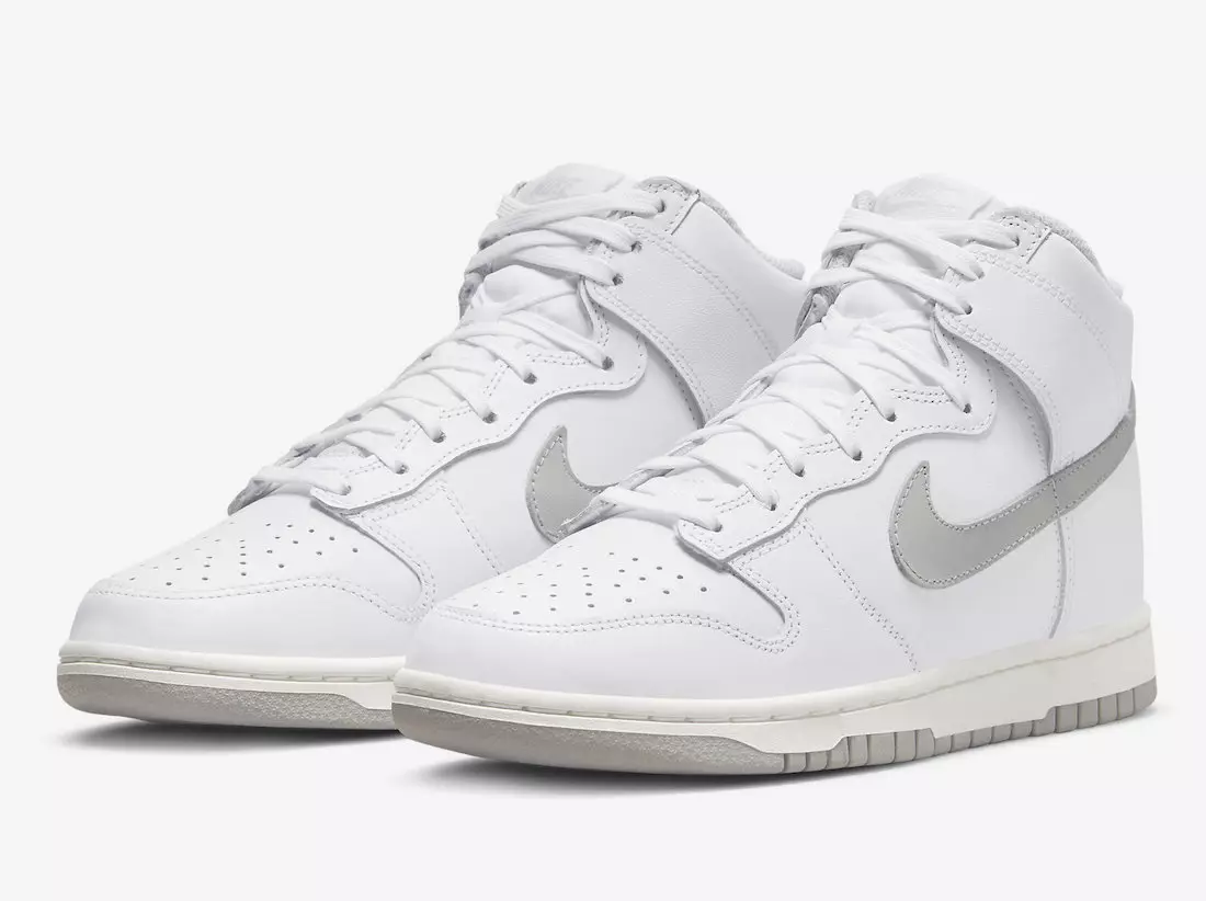 Nike Dunk High White Grey DD1869-111 Ημερομηνία κυκλοφορίας