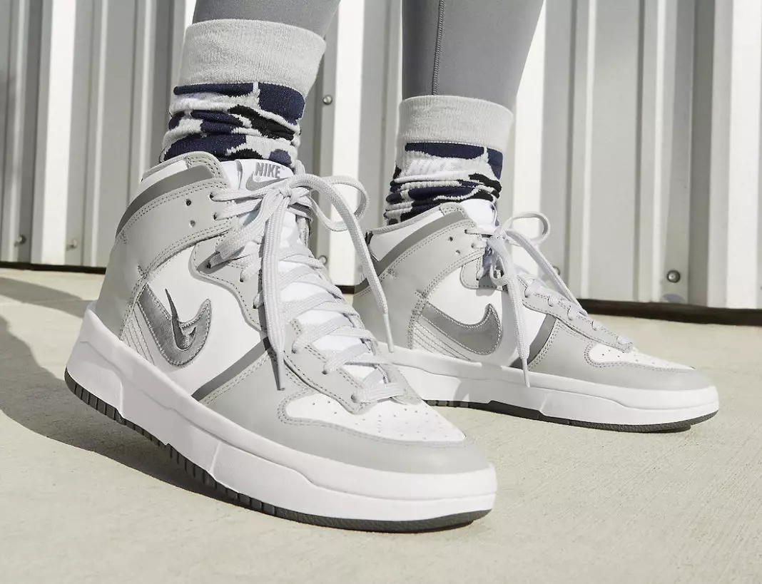 Nike Dunk High Up Grey White DH3718-106 Дата випуску