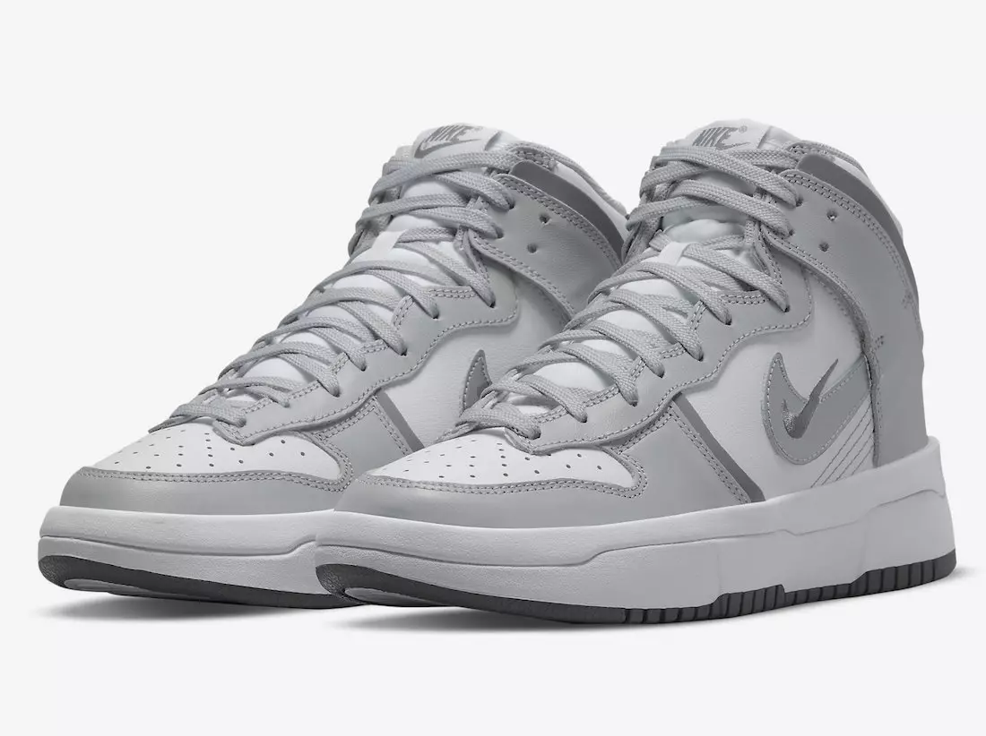 Nike Dunk High Up Grey White DH3718-106 Թողարկման ամսաթիվ