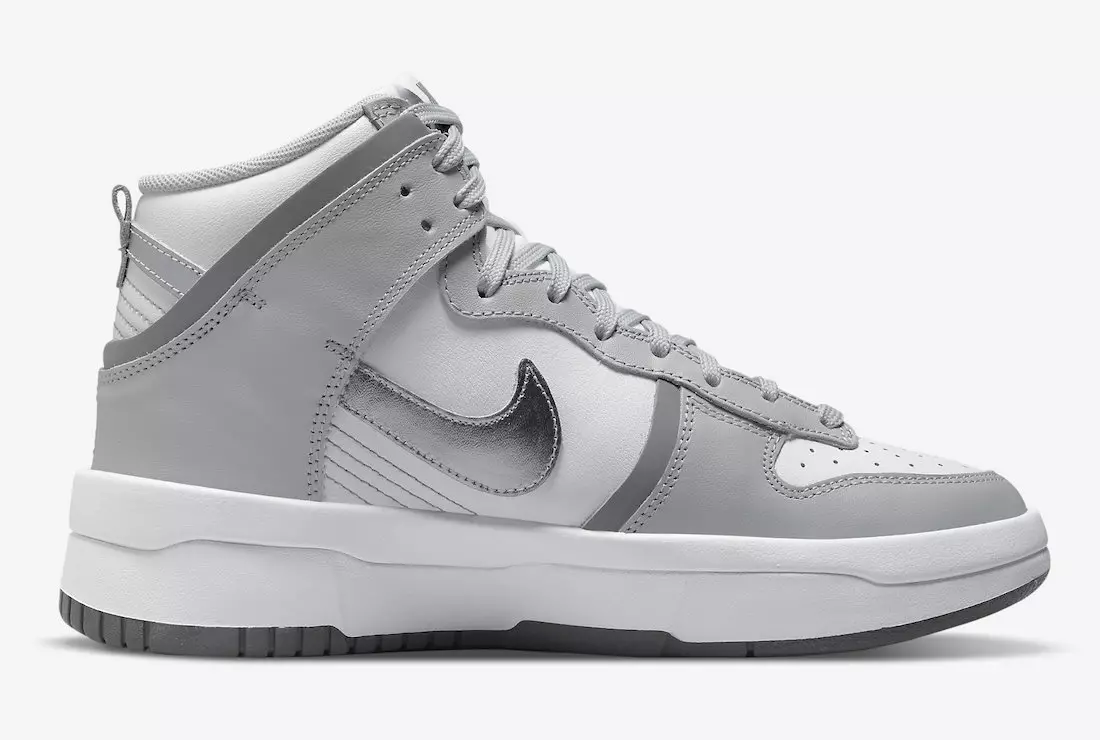 Nike Dunk High Up Grey White DH3718-106 Дата на издаване