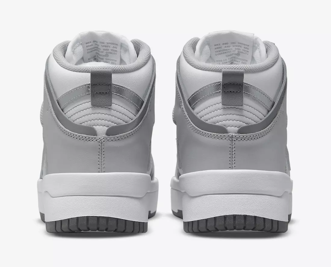 Nike Dunk High Up Grey White DH3718-106 Ημερομηνία κυκλοφορίας