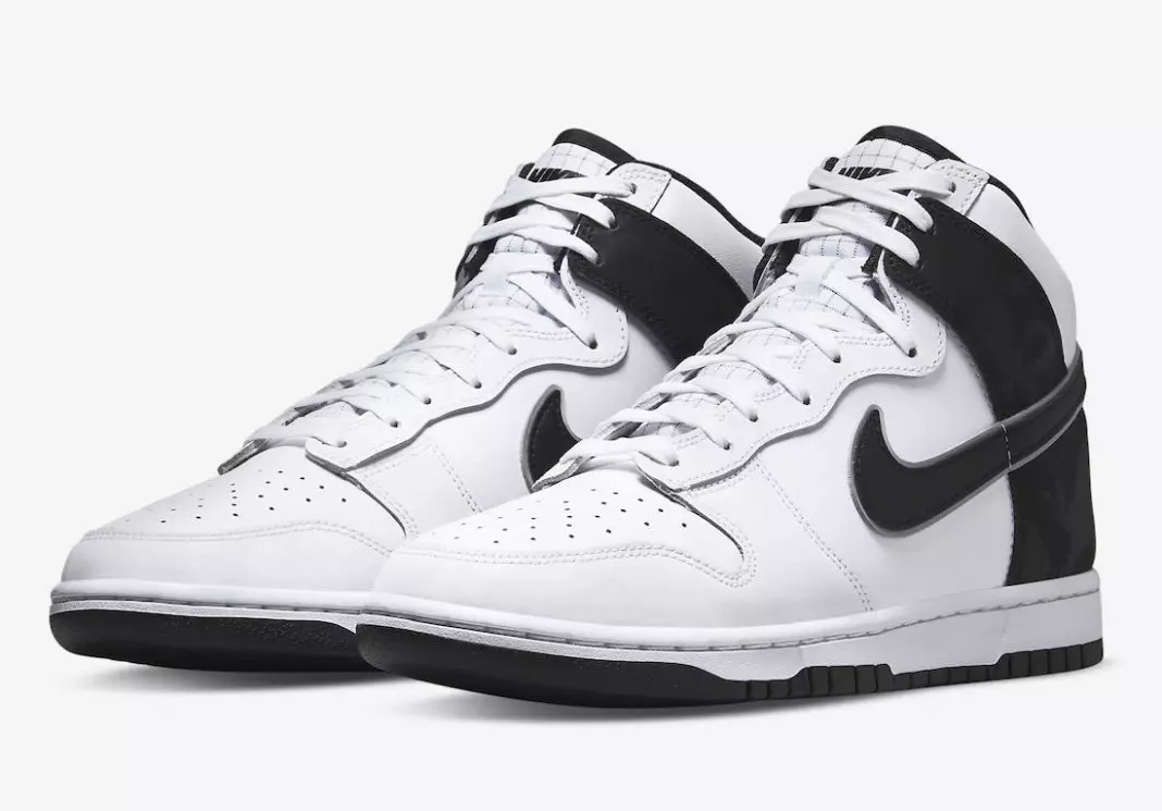 تاريخ إصدار Nike Dunk High White Black DD3359-100