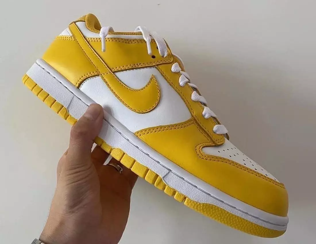 Nike Dunk Low Amarillo Blanco Fecha de lanzamiento