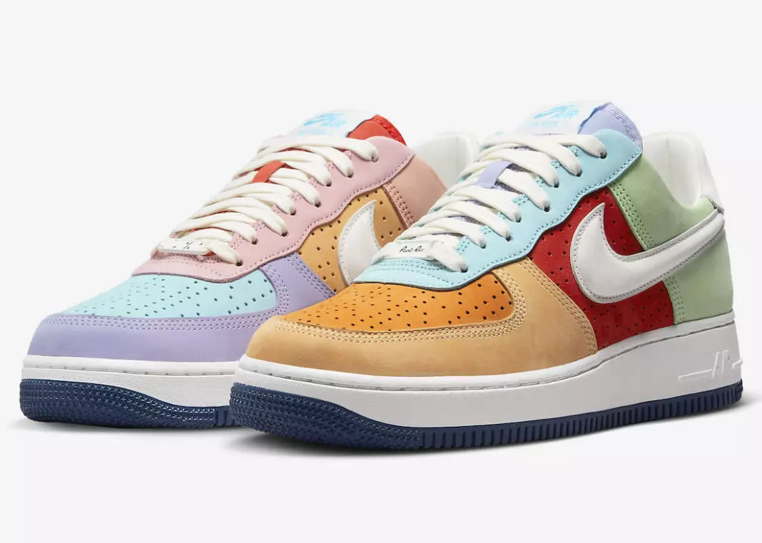 Nike Air Force 1 Boricua Puerto Rico DX6504-900 Tarikh Tayangan