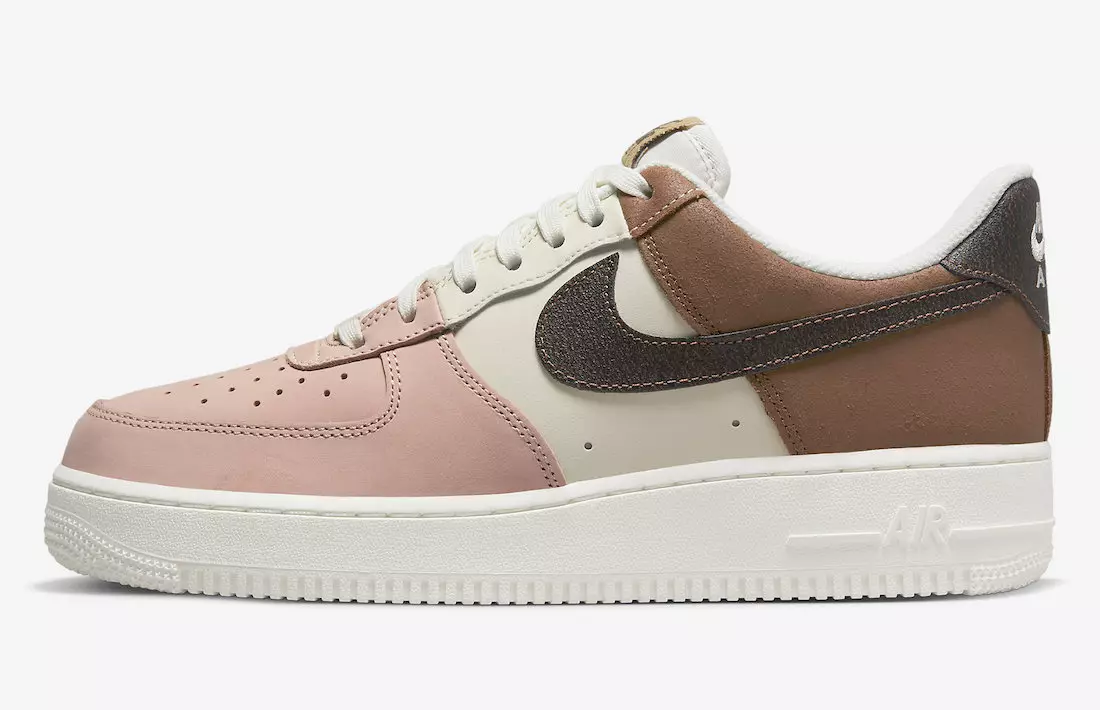 Nike Air Force 1 נידעריק נעאַפּאָליטאַן DX3726-800 מעלדונג טאָג