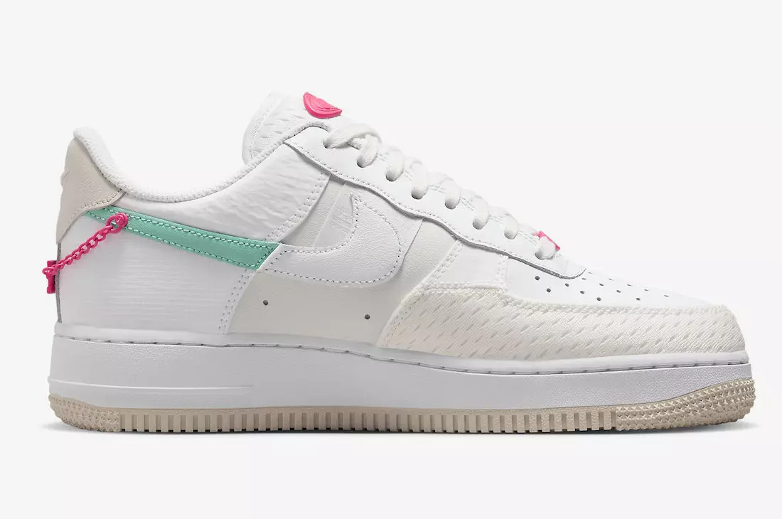 Nike Air Force 1 Low Pink Bling DX6061-111 תאריך שחרור