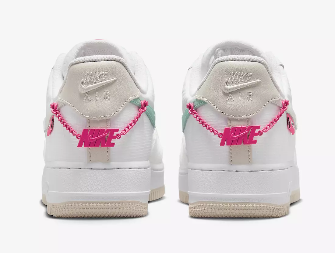 Nike Air Force 1 Low Pink Bling DX6061-111 Data tal-Ħruġ