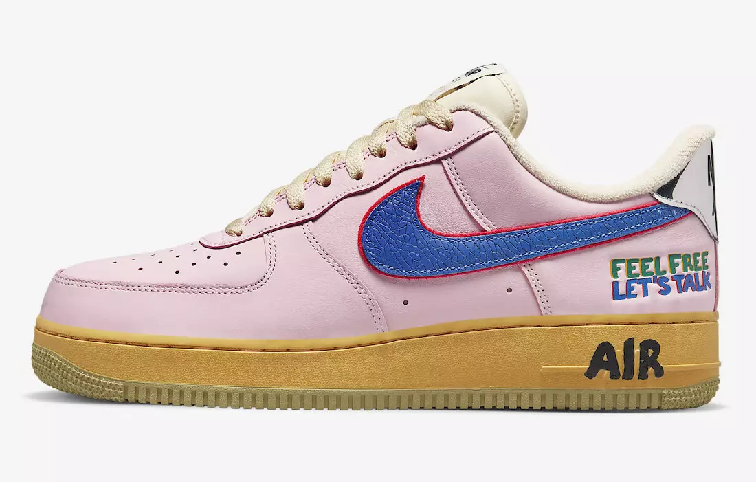 Nike Air Force 1 Low Feel Free Lets Talk DX2667-600 Tarikh Tayangan