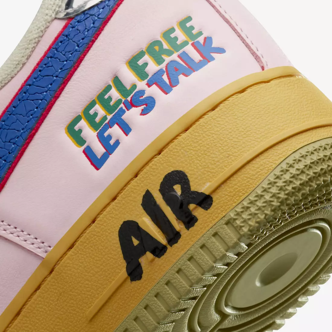 Nike Air Force 1 Low Feel Free Loosst eis schwätzen DX2667-600 Release Datum