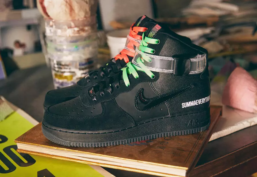 Lauren Halsey Nike Air Force 1 High Los Angeles CU3052-001 Санаи барориши