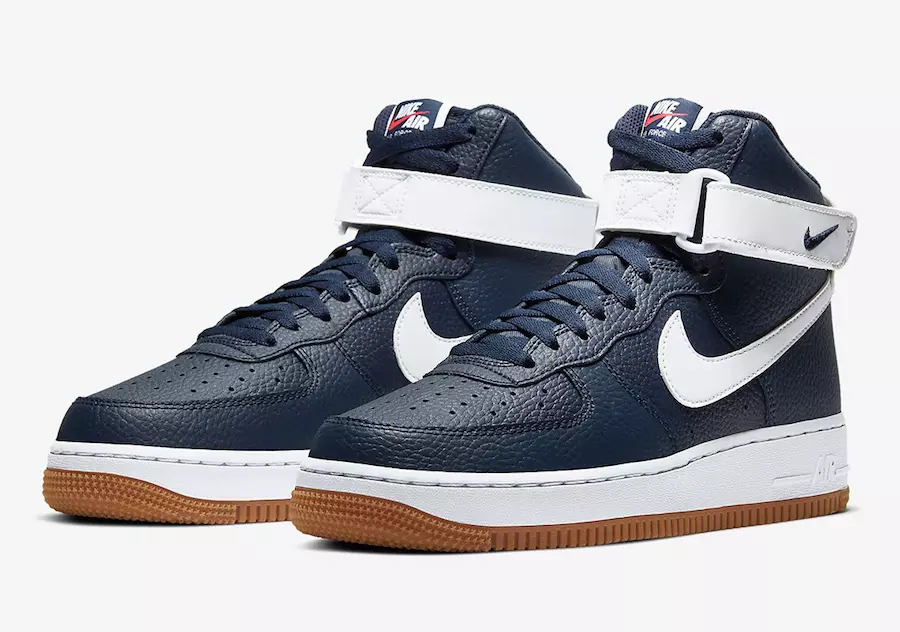 Nike Air Force 1 High Obsidian Gum AT7653-400 تاريخ الإصدار