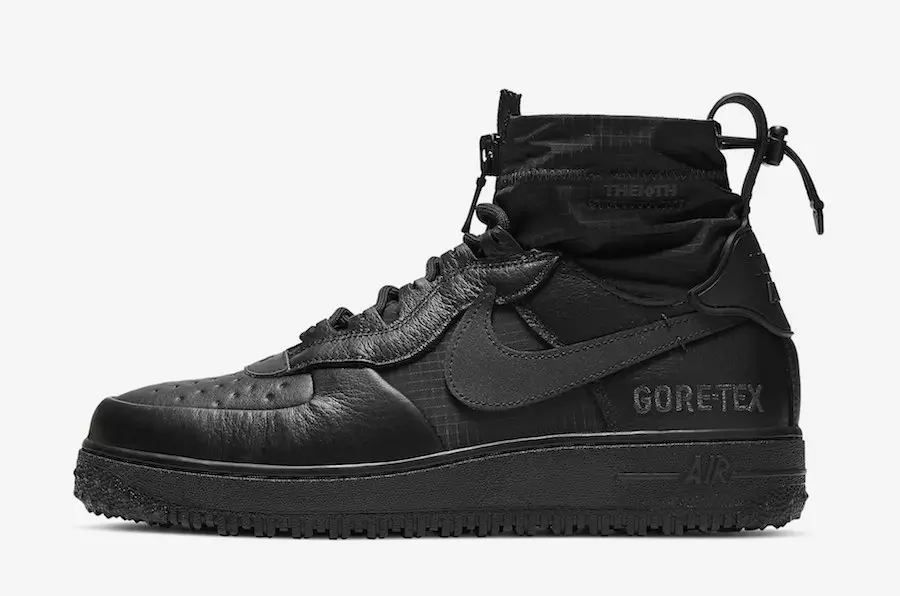 Nike Air Force 1 WTR Gore-Tex Negras CQ7211-003 Fecha de lanzamiento