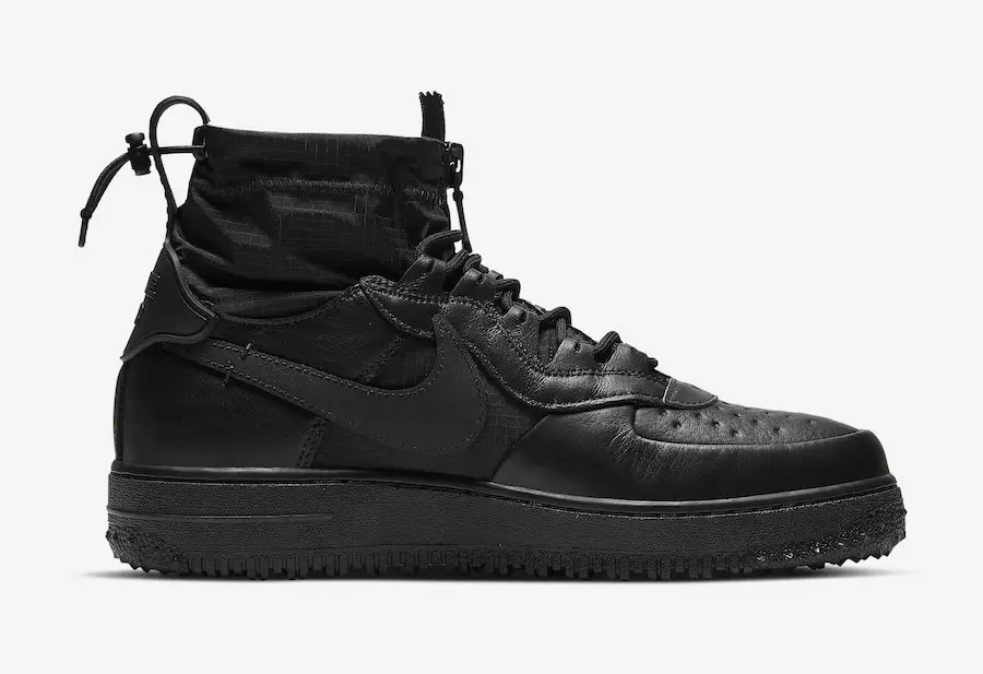 Nike Air Force 1 WTR Gore-Tex Black CQ7211-003 תאריך שחרור