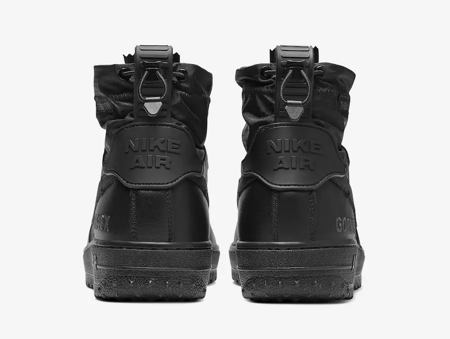 Nike Air Force 1 WTR Gore-Tex Black CQ7211-003 Udgivelsesdato