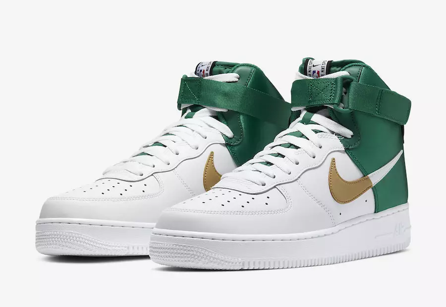 NBA Nike Air Force 1 High Celtics BQ4591-100 ဖြန့်ချိသည့်ရက်စွဲ