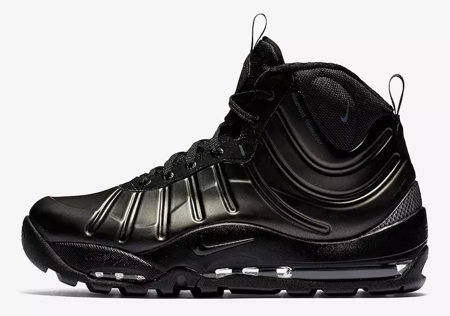 Nike Air Bakin Posite Üçlü Qara 618056-001