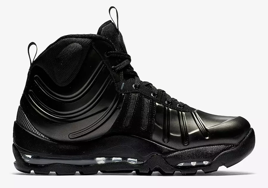 Nike Air Bakin Pose Triple Black 618056-001