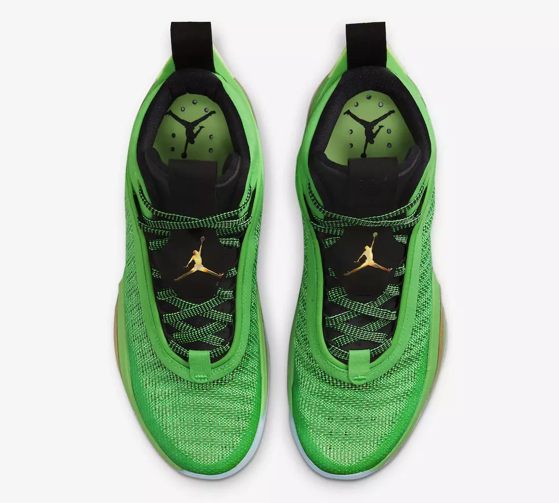 Tarehe ya Kutolewa ya Air Jordan 36 Green Gold CZ2650-300