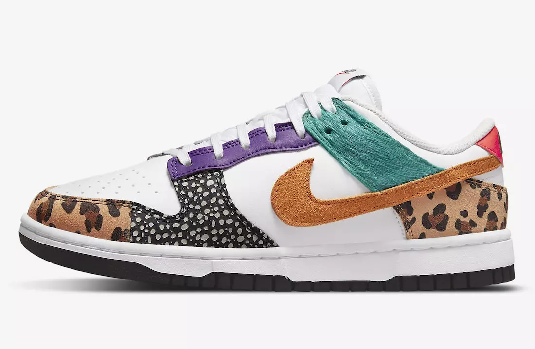 Dátum vydania Nike Dunk Low Animal Safari DN3866-100