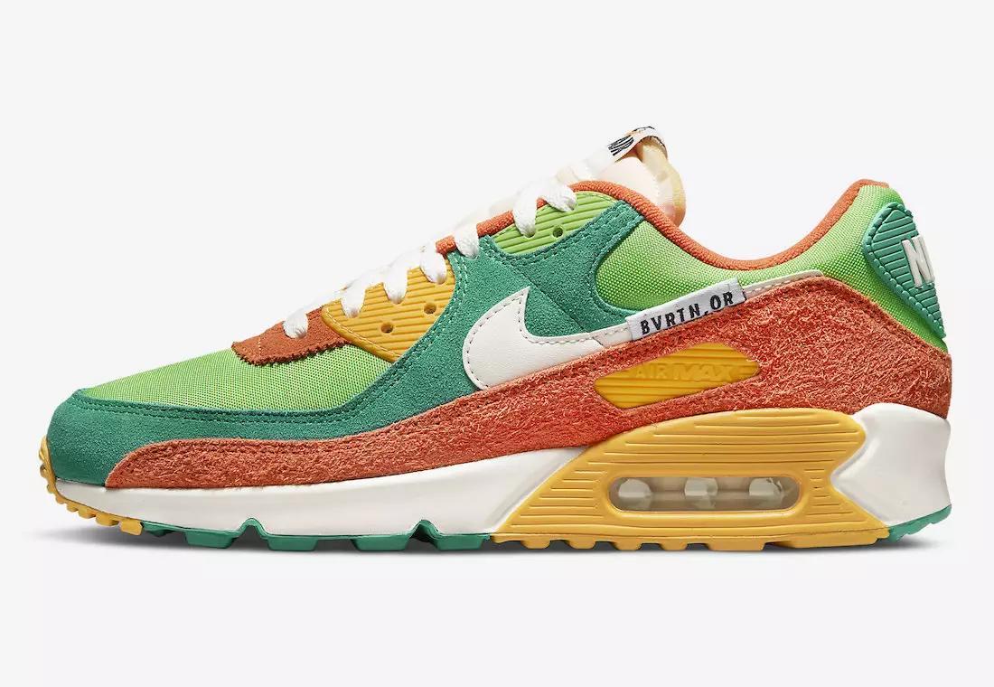 Nike Air Max 90 SE Running Club Roma Green DC9336-300 Tarikh Tayangan