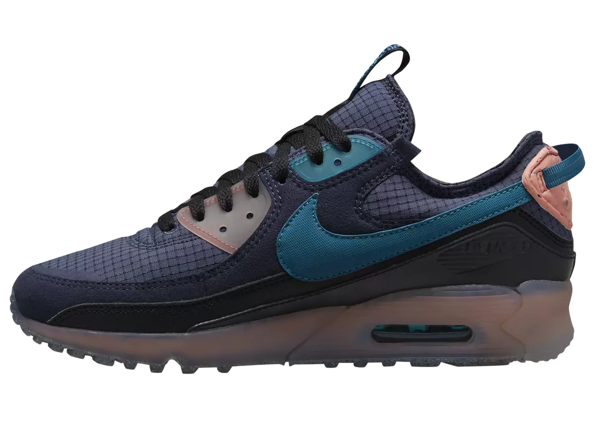 Nike Air Max 90 Terrascape Obsidian Marina Thunder Blue DH4677-400 Megjelenés dátuma