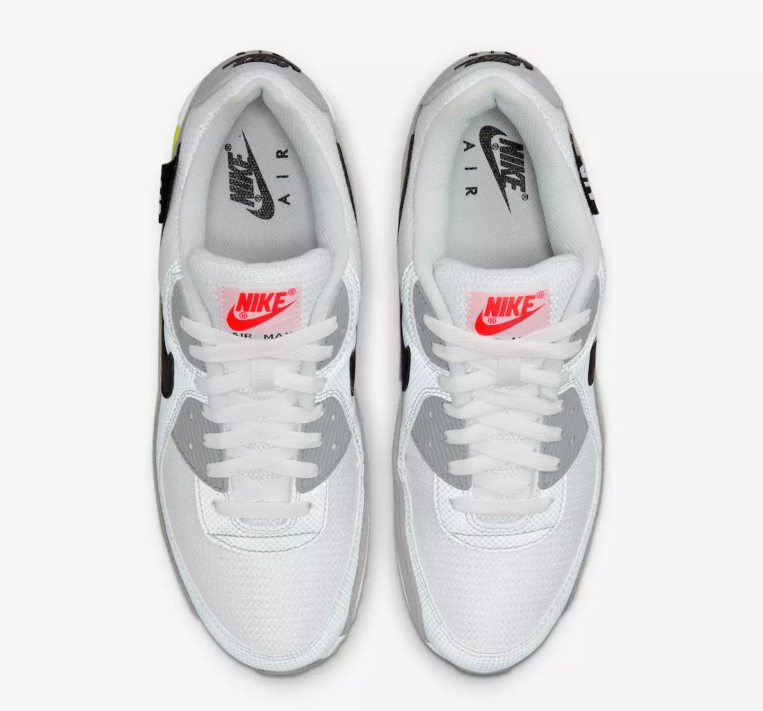 Nike Air Max 90 גראַדיענט קאַסעט DR8600-001 מעלדונג טאָג