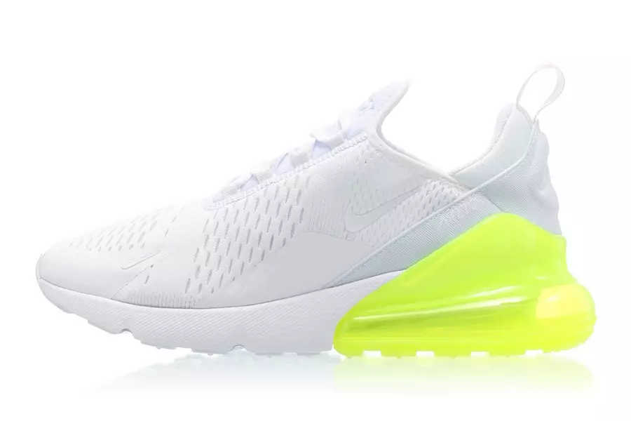 Nike Air Max 270 თეთრი ვოლტი ქუსლი AH8050-104