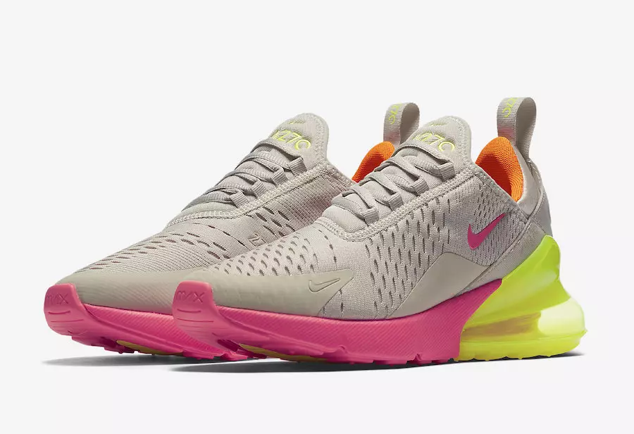 Nike Air Max 270 Nổi bật với Màu Neon