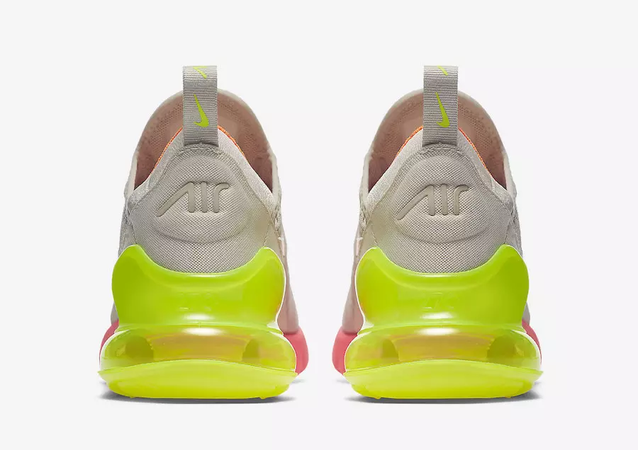 Nike Air Max 270 Neon AH6789-005 Чыгарылган күнү