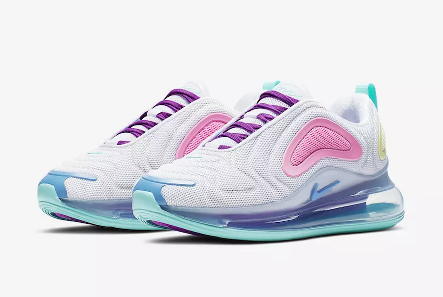 Nike Air Max 720 irrotettava pastellisävyillä