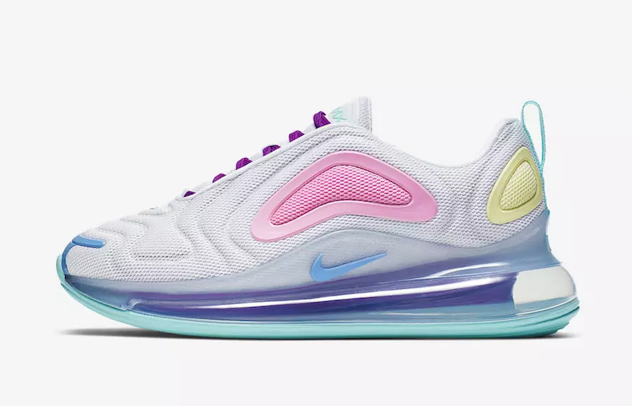 Nike Air Max 720 White Psychic Powder AR9293-102 Útgáfudagur