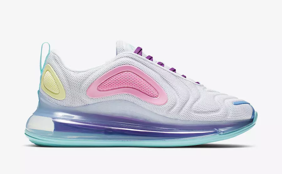 Nike Air Max 720 fehér Psychic Powder AR9293-102 Megjelenés dátuma